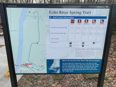 Hike Echo River Spring Trail in Mammoth Cave National Park