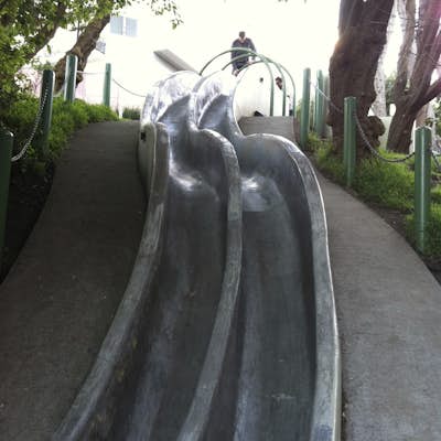 Take a Ride on the Seward Street Slides