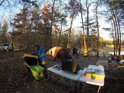 Camp at Morganton Point Campground 