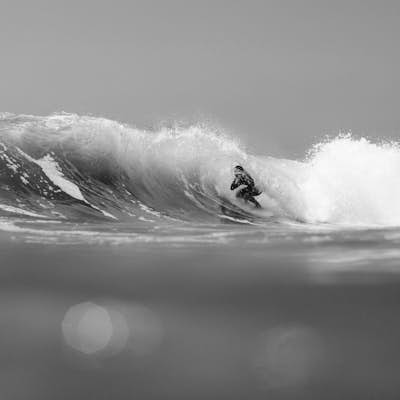 Photograph Surfers at Beacons Beach