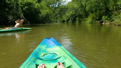 Kayak the Chestatee River South of Dahlonega