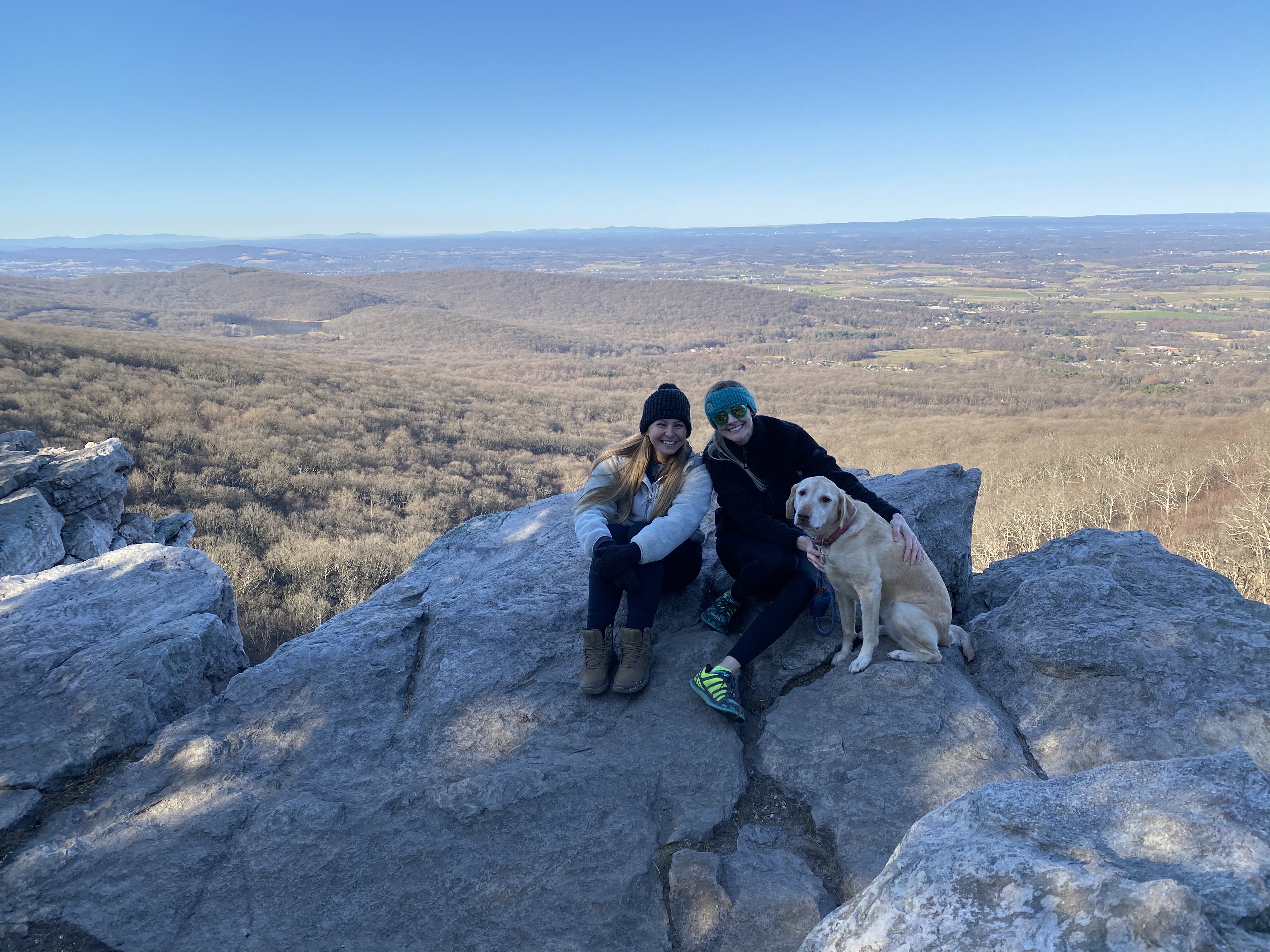 Annapolis Rock and Black Rock Cliff via Appalachian Trail
