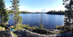 Paddle Canoe Lake Loop in Algonquin