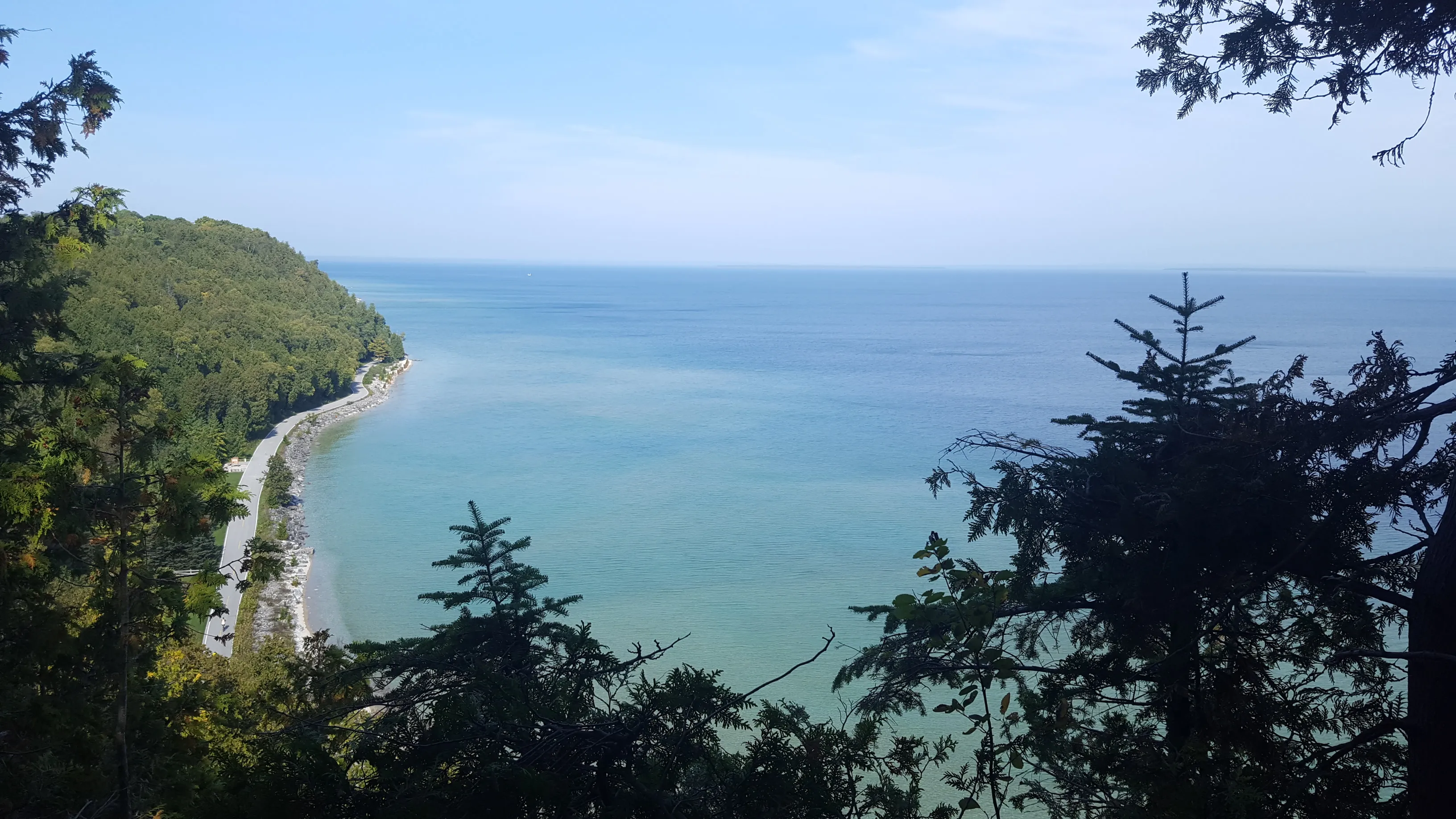 Tranquil Bluff Trail on Mackinac Island