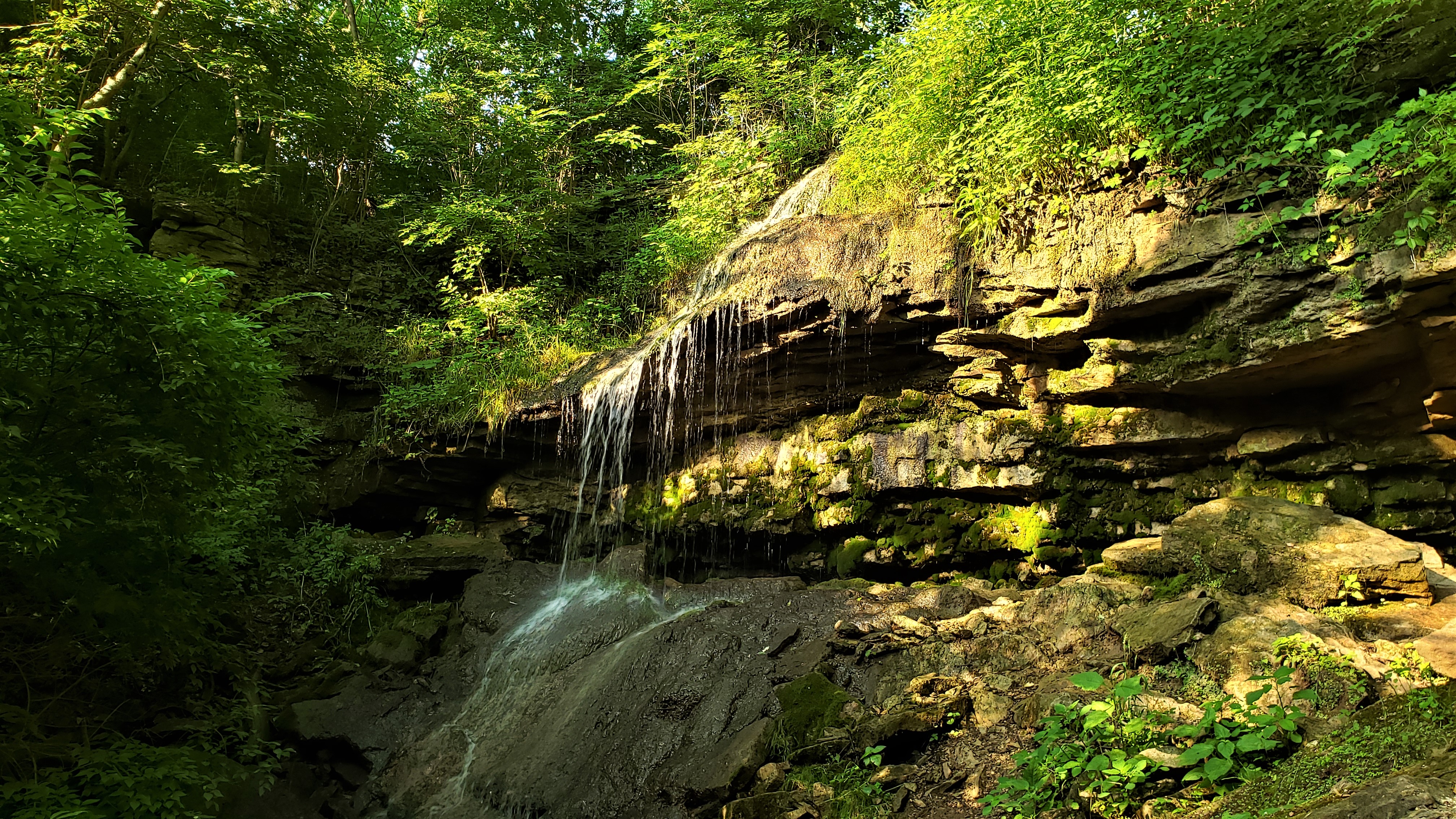 Hike to the Waterfalls at Englewood MetroPark, Vandalia, Ohio