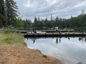 Kayak Lacamas Lake