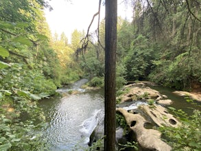 Explore Camas Pothole Falls