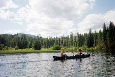 Canoe to Upper Priest Lake