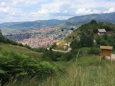 Hike to Sarajevo's abandoned Olympic Bobsled Tracks