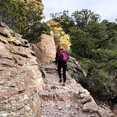 Hike Echo Canyon Trail in Chiricahua National Monument