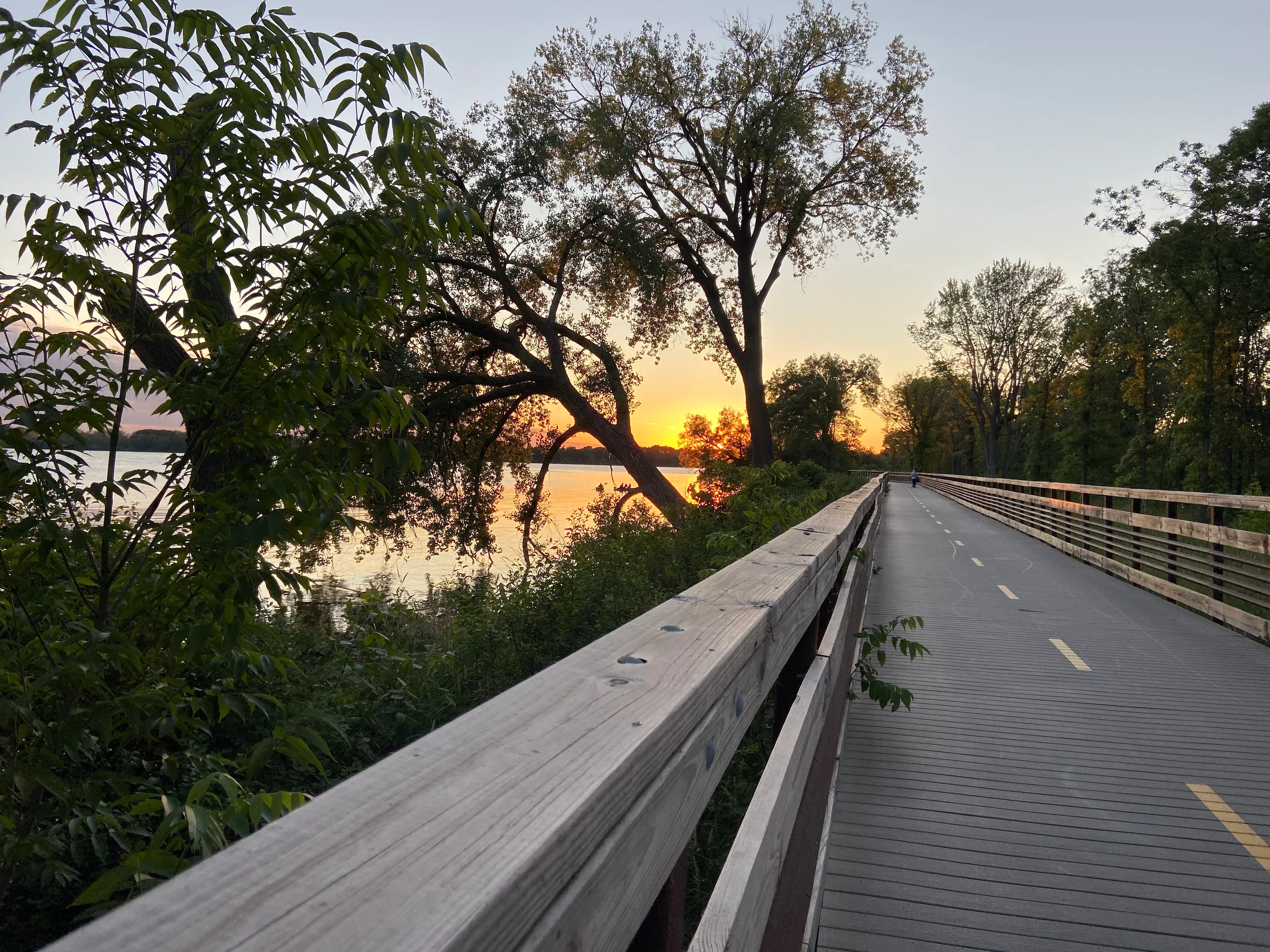 Bike the Lower Yahara River Trail at McDaniel Park