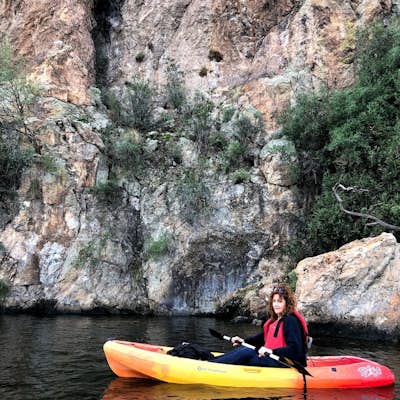 Kayak Saguaro Lake 