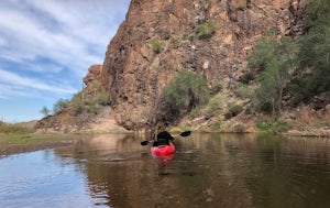 Kayak Saguaro Lake 