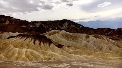 Badlands Loop in Death Valley