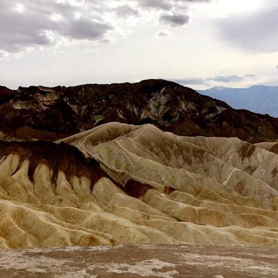 Badlands Loop in Death Valley
