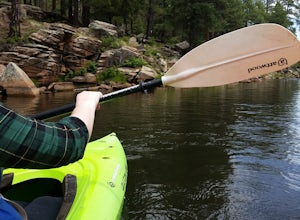Kayak Woods Canyon Lake