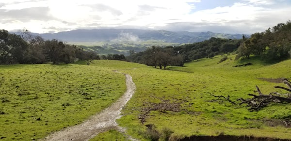 Mission Peak via the Hidden Valley Trail, Hiking route in California
