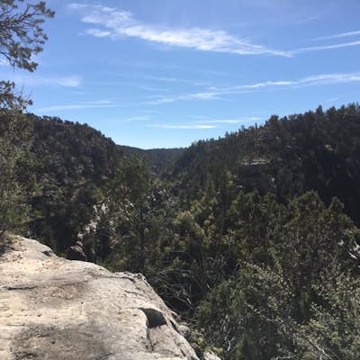 Hike the Rim Trail at Walnut Canyon National Monument