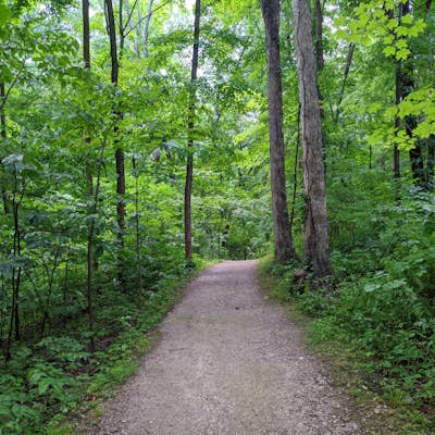 Hike the Overlook-Hickory Ridge-Brookside Trail