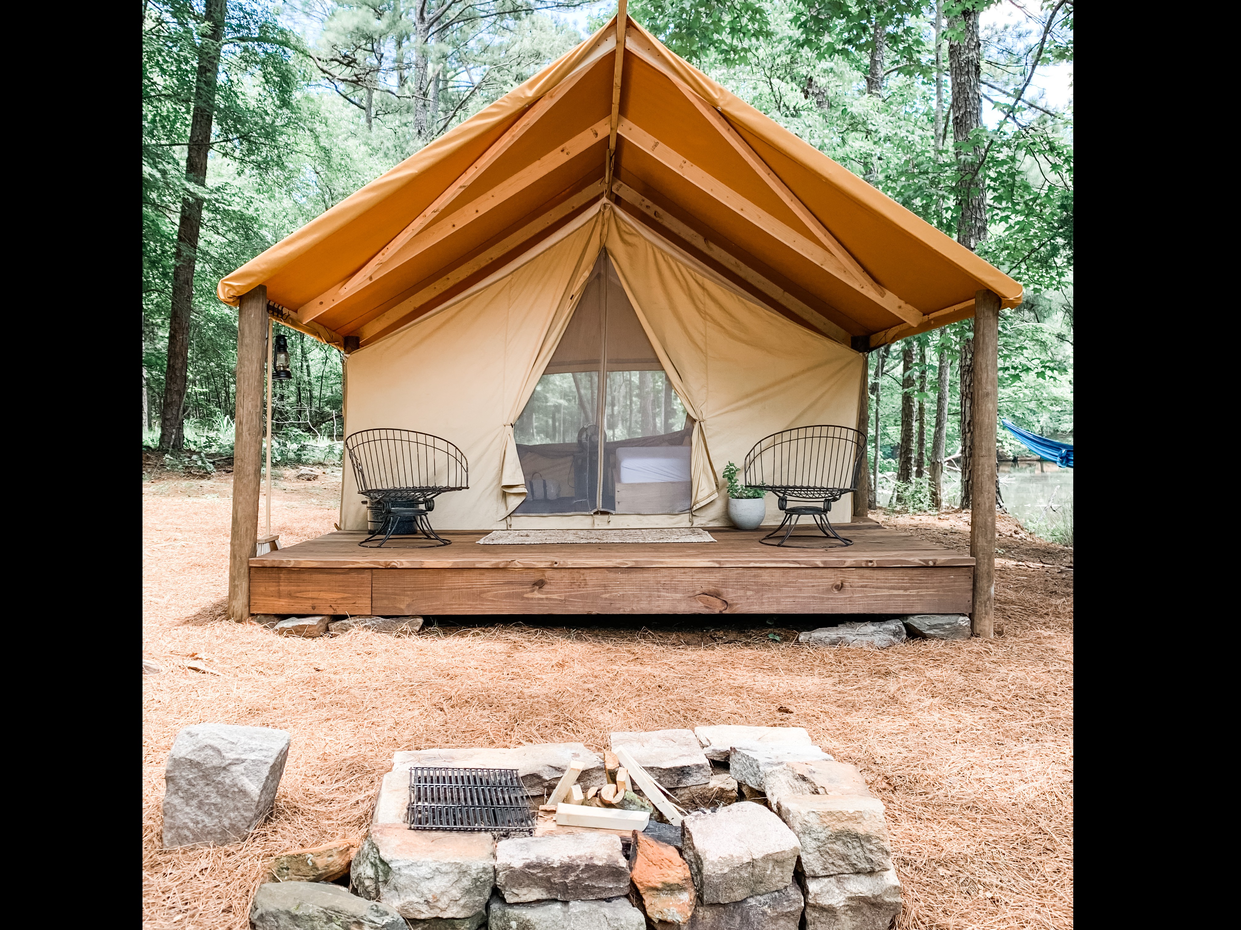 Tent At Ramsden Lake