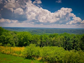 Drive through the Bald Knob Wilderness