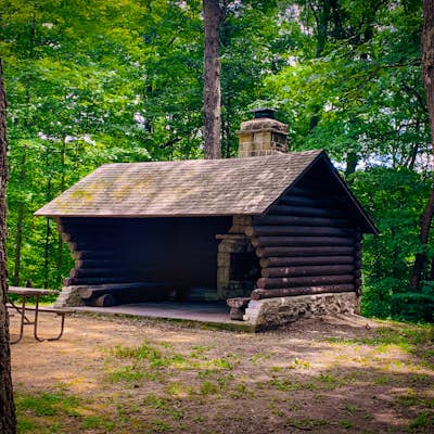 Camp in the Trail of Tears State Forest