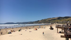 Camp at Pismo State Beach