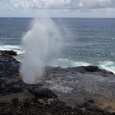 Watch the Spouting Horn Blowhole