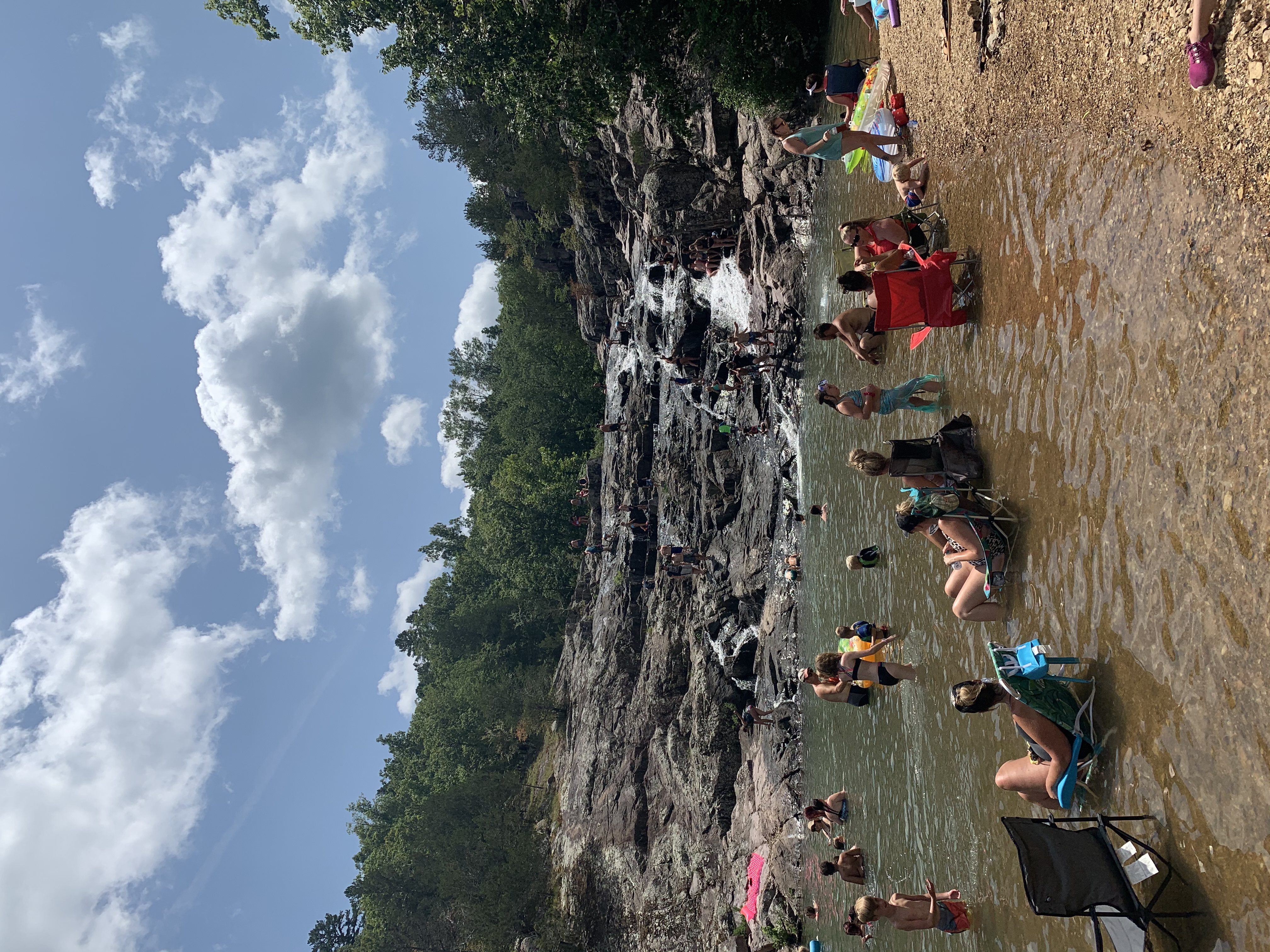 Explore Rocky Falls, Winona, Missouri