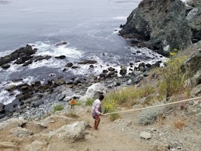 Hike down to Jade Cove