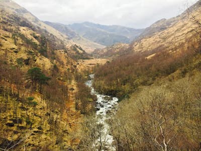 Explore Ft. William, Scotland's Steall Gorge
