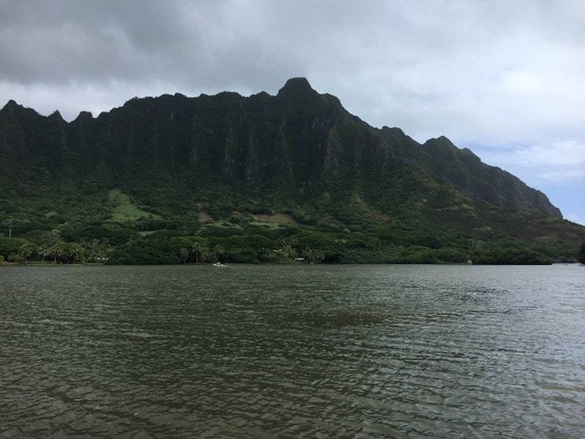 Relax on Secret Island, Kaneohe, Hawaii