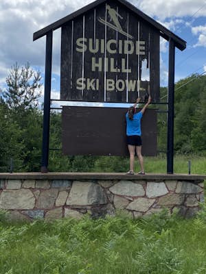 Ski Jump at Suicide Bowl 