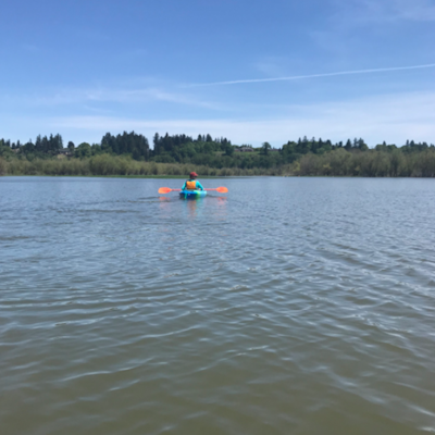 Kayak Vancouver Lake
