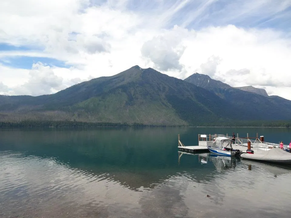 Apgar Beach at Lake McDonald