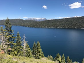 Swim at Fallen Leaf Lake