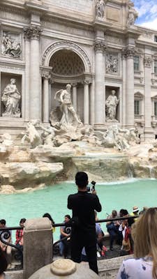 Photograph Trevi Fountain