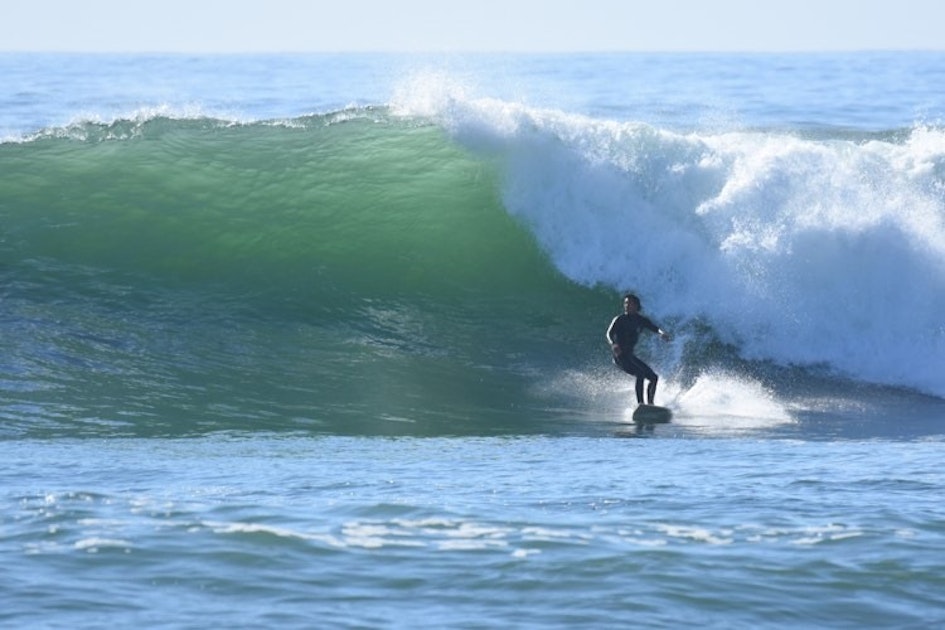 Surf Four Mile Beach, Santa Cruz, California