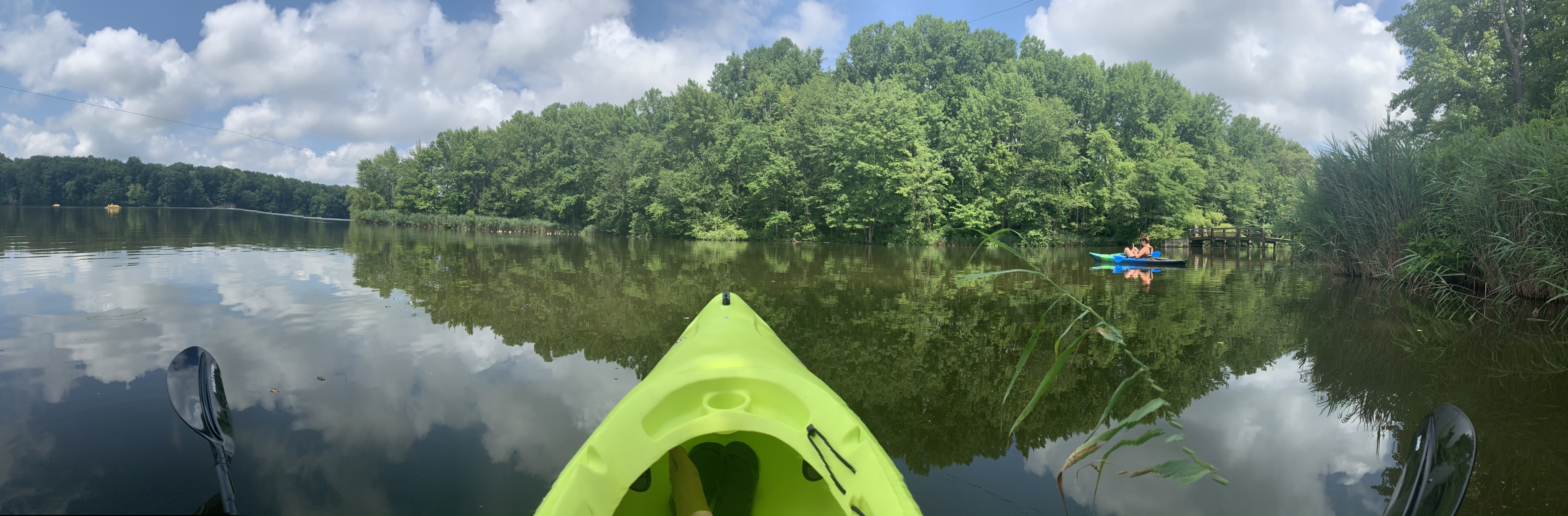Camp at Lums Pond State Park