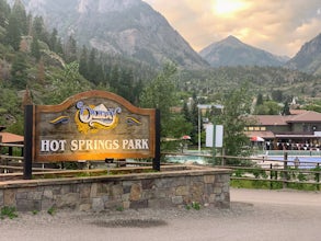 Soak at Ouray Hot Springs