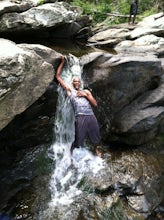 Hike Lake Chinnabee to Devil's Den Falls