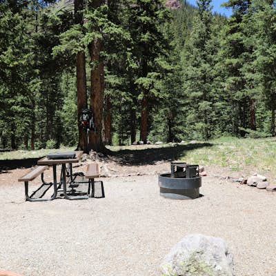 Camp at South Mineral Campground