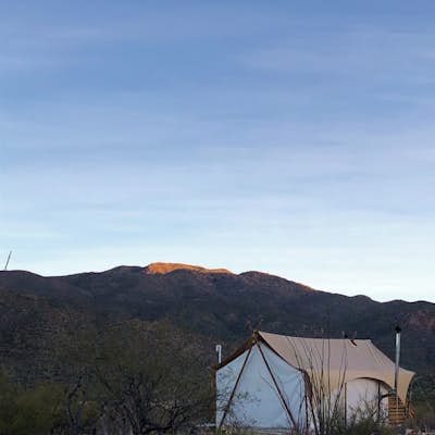 Glamping in Tuscon