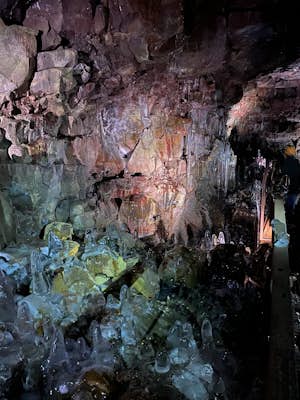 Explore the Lava Tunnel, Raufarhólshellir