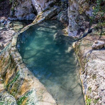 Soak in the Thermal Pools at Fosso Bianco