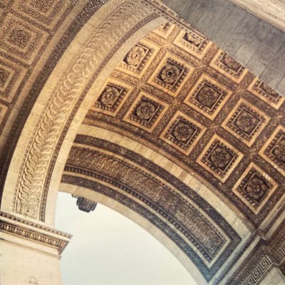 Visit the Arc de Triomphe in Paris, France