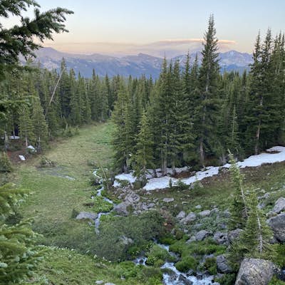 Backpack to the Gore Range's Wheeler and Lost Lakes