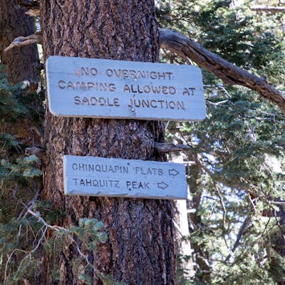 Tahquitz Peak via Devils Slide Trail