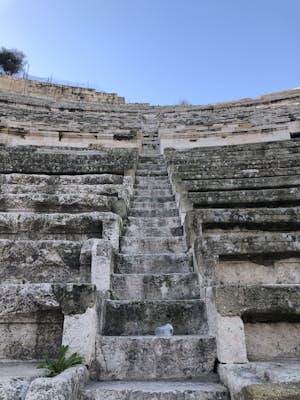 Photograph the Roman Amphitheater in Amman