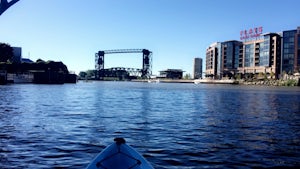 Kayak on the Cuyahoga River